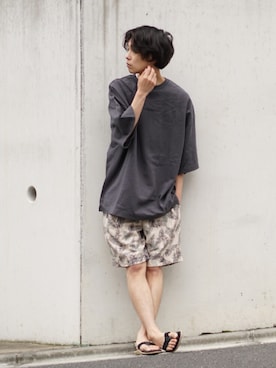 Ciaopanic Typy チャオパニックティピー の Osoroアロハショートパンツ 花柄 リーフ柄 カジュアル キレイ目 大人 ショーツ ハーフパンツ その他パンツ Wear