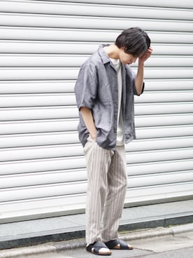 「CIAOPANIC TYPY（チャオパニックティピー）のアイテム（シューズ）」を使った、__k2_mtさん（メンズ・173cm）の春コーディネート