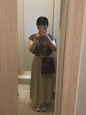 Rさん（レディース・153cm）の夏コーディネート