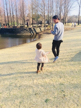 「KURO(クロ)のアイテム(キャップ)」を使った、こぉぢさん(メンズ・170cm)の夏コーディネート