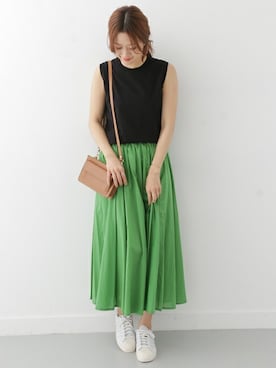 「URBAN RESEARCH DOORS WOMENS（アーバンリサーチ ドアーズ ウィメンズ）のアイテム（ニット/セーター）」を使った、DOORS WOMENSさん（レディース・168cm）の春コーディネート
