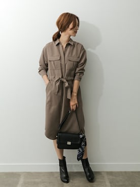 DOORS WOMENSさん（レディース・168cm）の冬コーディネート