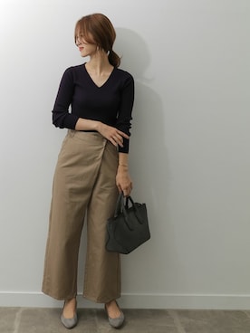 「アーバンリサーチ20周年記念企画！宝島社人気5大ファッション誌インフルエンサーコンテスト（アーバンリサーチ）のアイテム」を使った、DOORS WOMENSさん（レディース・168cm）の秋コーディネート