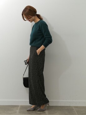 「アンゴラニット」｜DOORS WOMENSさん（レディース・168cm）の秋コーディネート