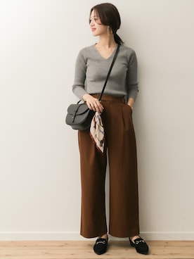 DOORS WOMENSさん（レディース・168cm）の秋コーディネート