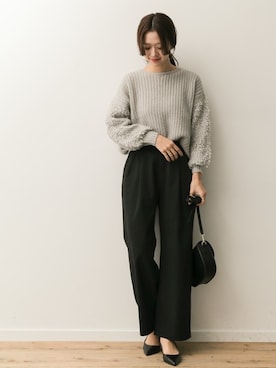 DOORS WOMENSさん（レディース・168cm）の冬コーディネート