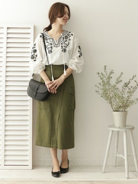 DOORS WOMENSさん（レディース・168cm）の冬コーディネート