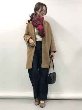 DOORS WOMENSさん（レディース・168cm）の冬コーディネート