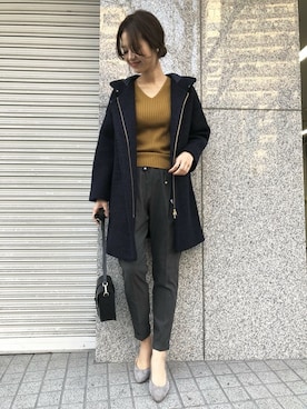 DOORS WOMENSさん（レディース・168cm）の冬コーディネート