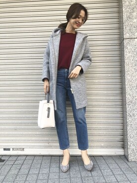 DOORS WOMENSさん（レディース・168cm）の冬コーディネート