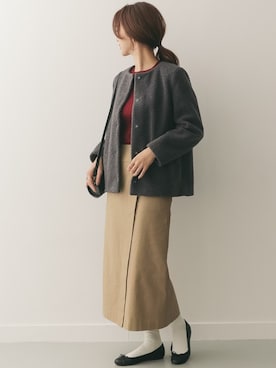 DOORS WOMENSさん（レディース・168cm）の冬コーディネート