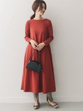 「URBAN RESEARCH DOORS(アーバンリサーチドアーズ)のアイテム(レッグウェア)」を使った、DOORS WOMENSさん(レディース・168cm)の秋コーディネート