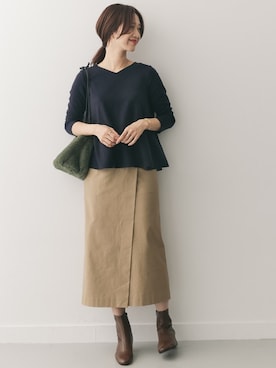 DOORS WOMENSさん（レディース・168cm）の冬コーディネート