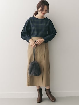 DOORS WOMENSさん（レディース・168cm）の冬コーディネート
