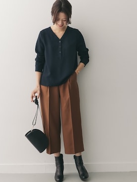 DOORS WOMENSさん（レディース・168cm）の冬コーディネート