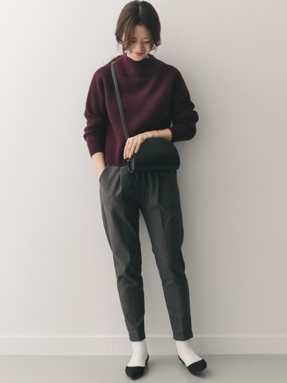 UR DOORS アーバンリサーチ ハミルトンウール ボトルネック ニット 美品 URBAN RESEARCH DOORS（アーバンリサーチドアーズ）の