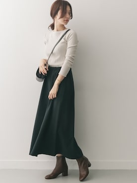 DOORS WOMENSさん（レディース・168cm）の冬コーディネート