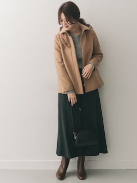 DOORS WOMENSさん（レディース・168cm）の冬コーディネート