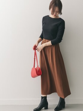 DOORS WOMENSさん（レディース・168cm）の冬コーディネート