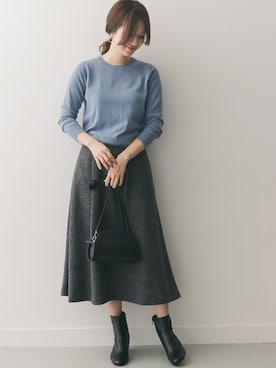 DOORS WOMENSさん（レディース・168cm）の冬コーディネート