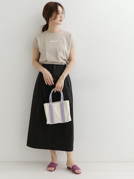 「グレージュ」｜DOORS WOMENSさん（レディース・168cm）の春コーディネート