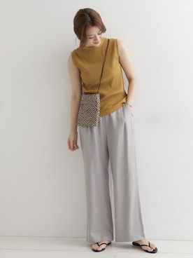 「トングサンダル」｜「アイテム（ビーチサンダル）」を使った、DOORS WOMENSさん（レディース・168cm）の春コーディネート
