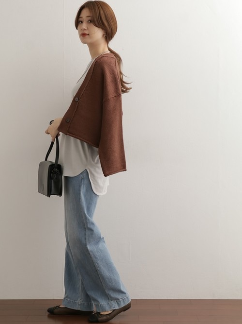 URBAN RESEARCH DOORSDOORS WOMENS����́u�i�b�j�v���g�����R�[�f�B�l�[�g