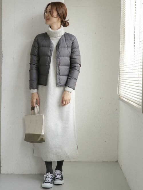 URBAN RESEARCH DOORSDOORS WOMENS����́u�i�b�j�v���g�����R�[�f�B�l�[�g