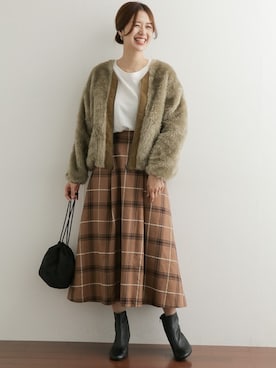 DOORS WOMENSさん（レディース・168cm）の秋コーディネート