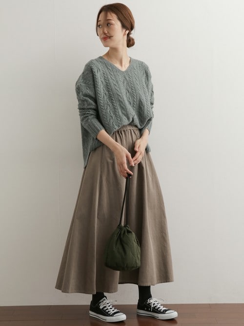 URBAN RESEARCH DOORSDOORS WOMENS����́u�i�b�j�v���g�����R�[�f�B�l�[�g