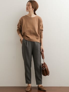 DOORS WOMENSさん（レディース・168cm）の冬コーディネート