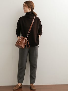 DOORS WOMENSさん（レディース・168cm）の冬コーディネート