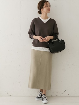 DOORS WOMENSさん（レディース・168cm）の冬コーディネート