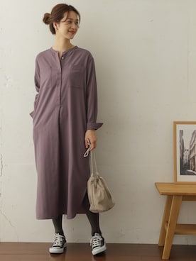 DOORS WOMENSさん（レディース・168cm）の冬コーディネート