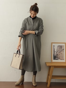 DOORS WOMENSさん（レディース・168cm）の冬コーディネート