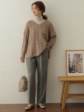 DOORS WOMENSさん（レディース・168cm）の冬コーディネート