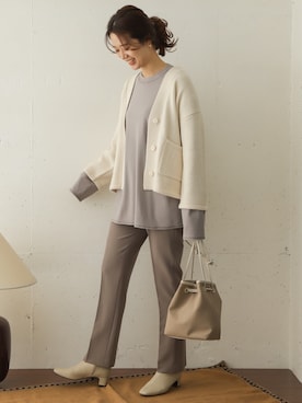 DOORS WOMENSさん（レディース・168cm）の冬コーディネート