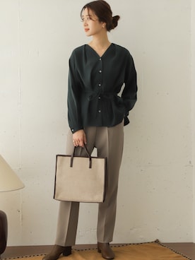 DOORS WOMENSさん（レディース・168cm）の冬コーディネート