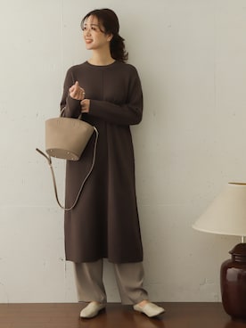 DOORS WOMENSさん（レディース・168cm）の冬コーディネート