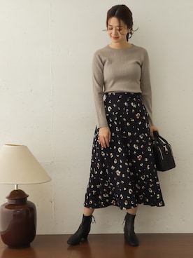 DOORS WOMENSさん（レディース・168cm）の冬コーディネート