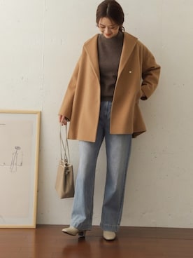 DOORS WOMENSさん（レディース・168cm）の冬コーディネート