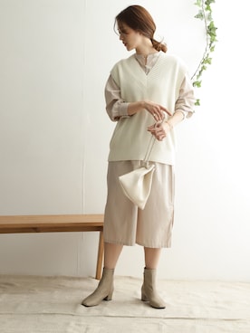 DOORS WOMENSさん（レディース・168cm）の冬コーディネート