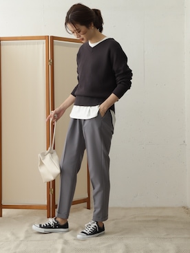 DOORS WOMENSさん（レディース・168cm）の冬コーディネート