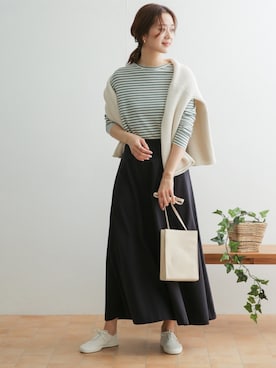 DOORS WOMENSさん（レディース・168cm）の冬コーディネート