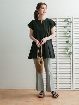 DOORS WOMENSさん（レディース・168cm）の夏コーディネート