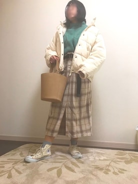 nakoさん（レディース・152cm）の冬コーディネート