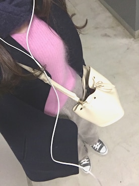 「SOUP（スープ）のアイテム（その他アウター）」を使った、mmkさん（レディース・163cm）の冬コーディネート