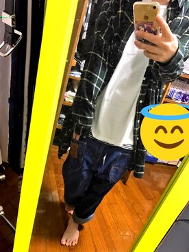 もさんさん（メンズ・172cm）の秋コーディネート