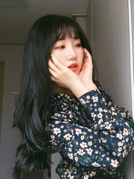 「アイテム（ウィッグ）」を使った、ピンクエイジさん（レディース・163cm・20代）の秋コーディネート