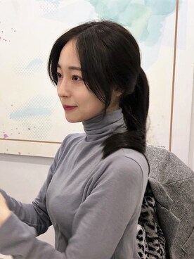 「アイテム（ウィッグ）」を使った、ピンクエイジさん（レディース・163cm・20代）の秋コーディネート